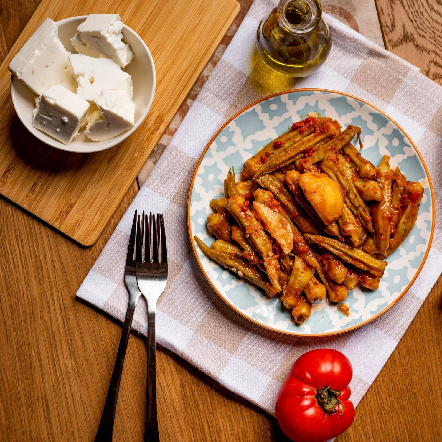 Okra in Tomato Sauce (Bamies) - 280g - Image 3