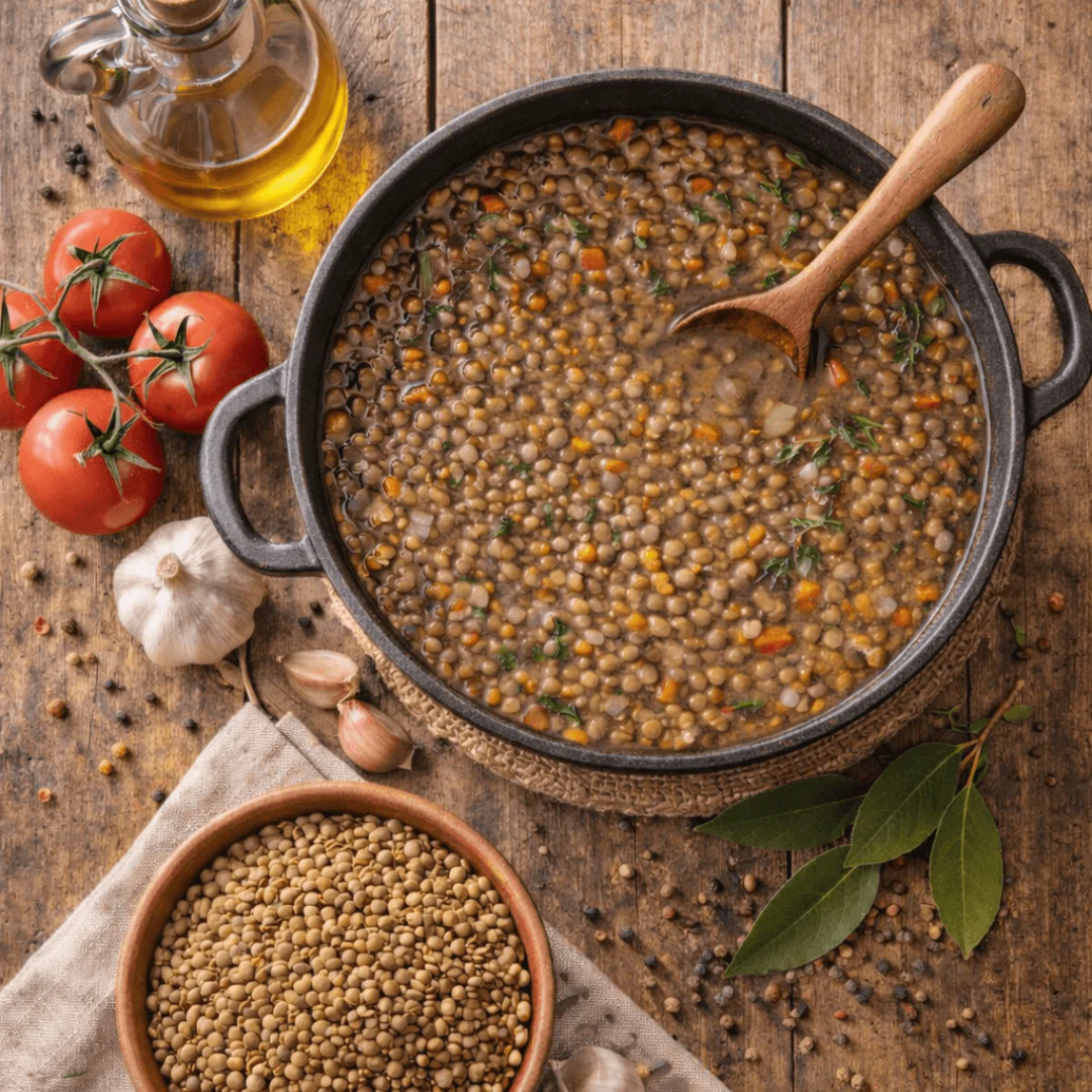 Traditional Farsala Lentils – Greek Legumes Rich in Protein & Fibre (500g) - Image 3