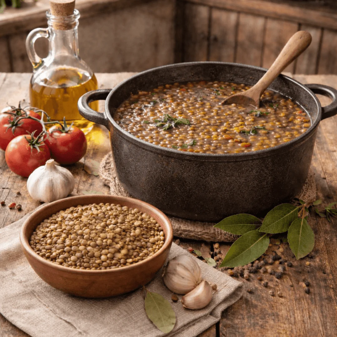 Traditional Farsala Lentils – Greek Legumes Rich in Protein & Fibre (500g) - Image 4