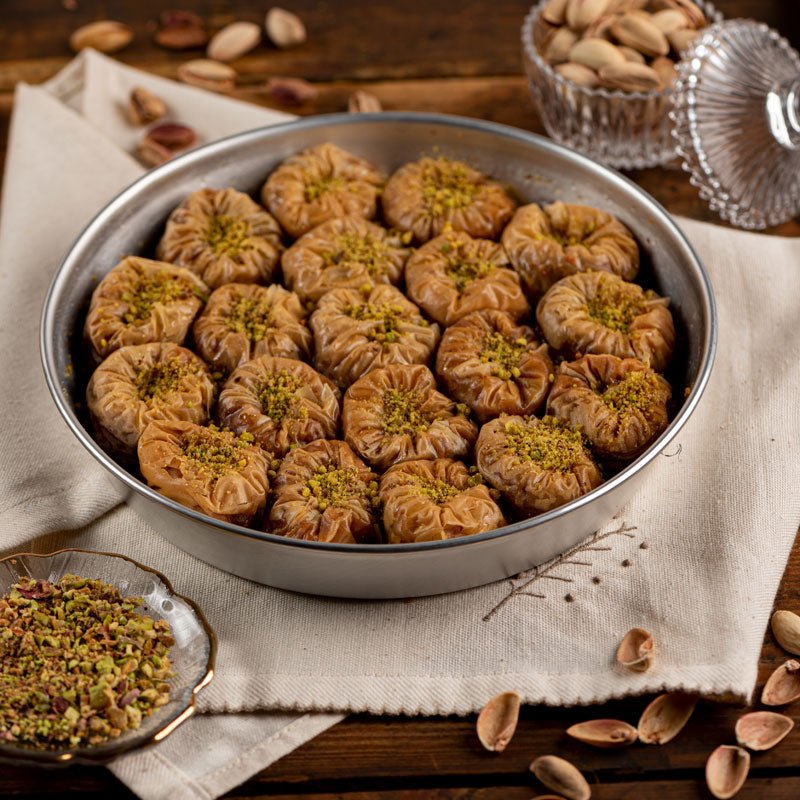 Aegina Pistachio Folies – 20 Honey-Soaked Phyllo Nests (800g) - Image 5