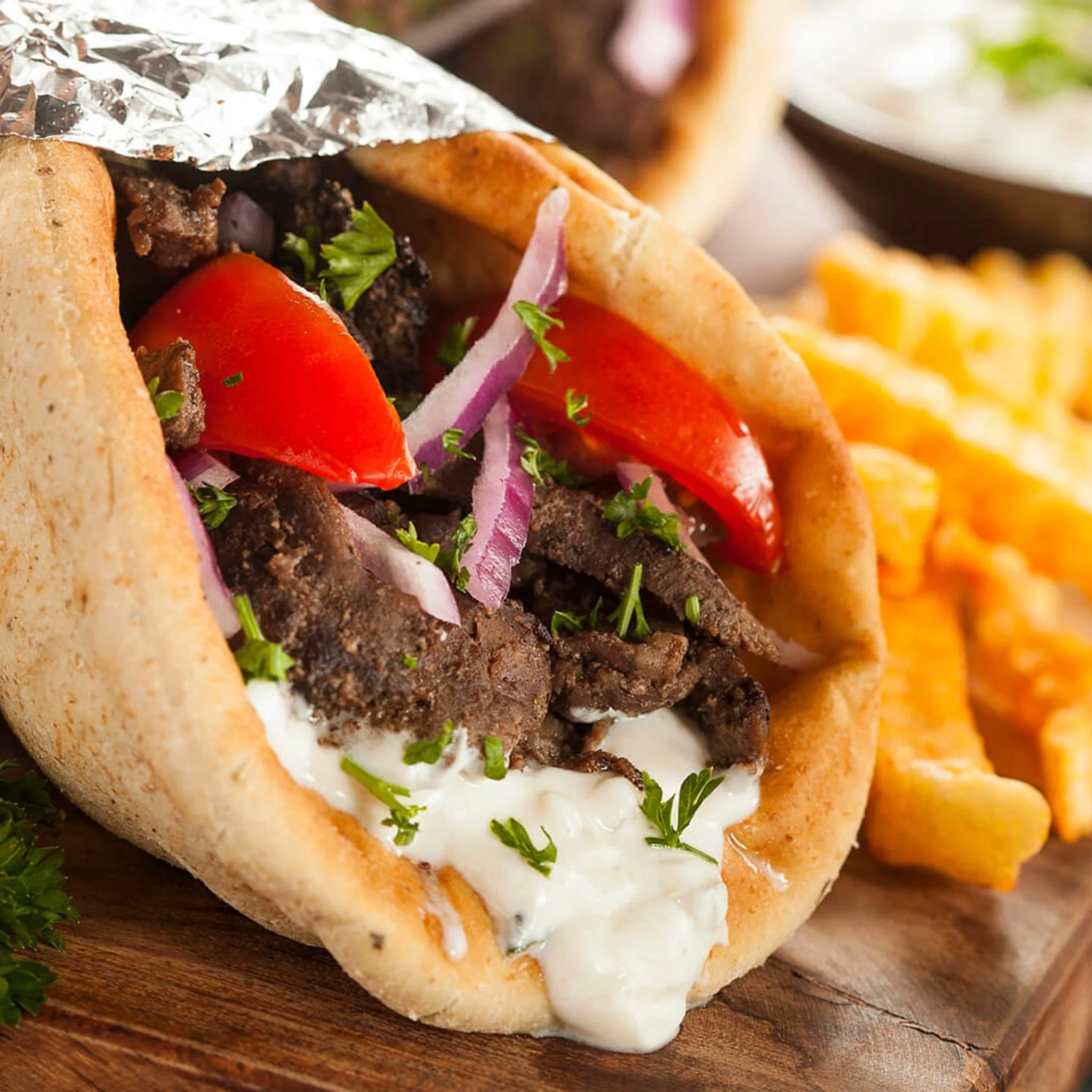 Traditional Greek Pita Bread – 10 Soft Rounds (16 cm) | Vegetarian-Friendly - Image 3