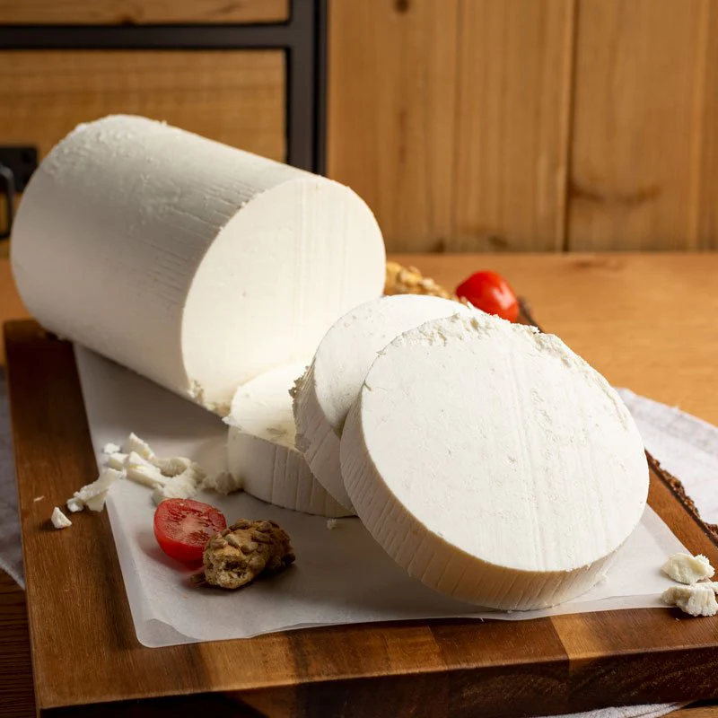 Manouri PDO Greek Cheese – 1.9kg Whole Bar | Creamy Mountain Cheese (Parnassos) - Image 3