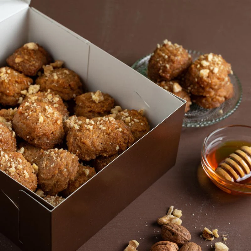 Fresh Greek Melomakarona – Handcrafted Honey Cookies (1kg) - Image 5