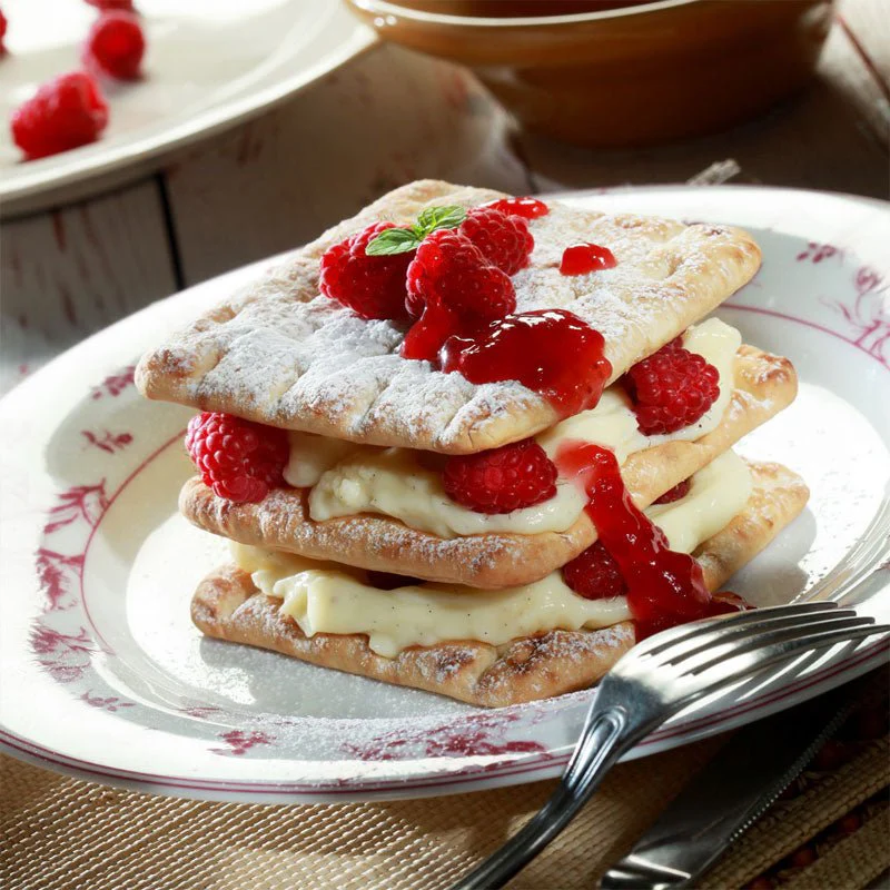 Square Greek Pita Bread 18 cm – Perfect for Sweet & Savoury Creations (10 pcs) - Image 3